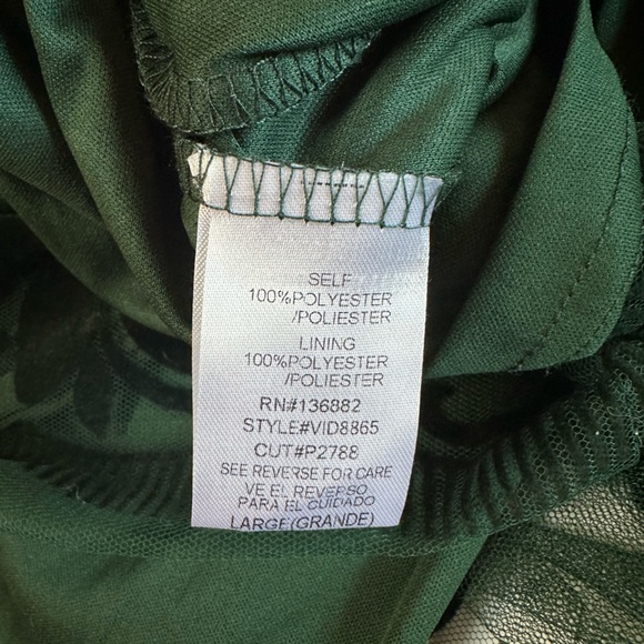 Windsor Morgan Formal Flocked Velvet Dress - Picture 6 of 11